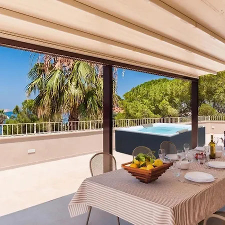 5e Charme-sea And Ortigia View-whirlpool Roof Terrace Villa Syracuse
